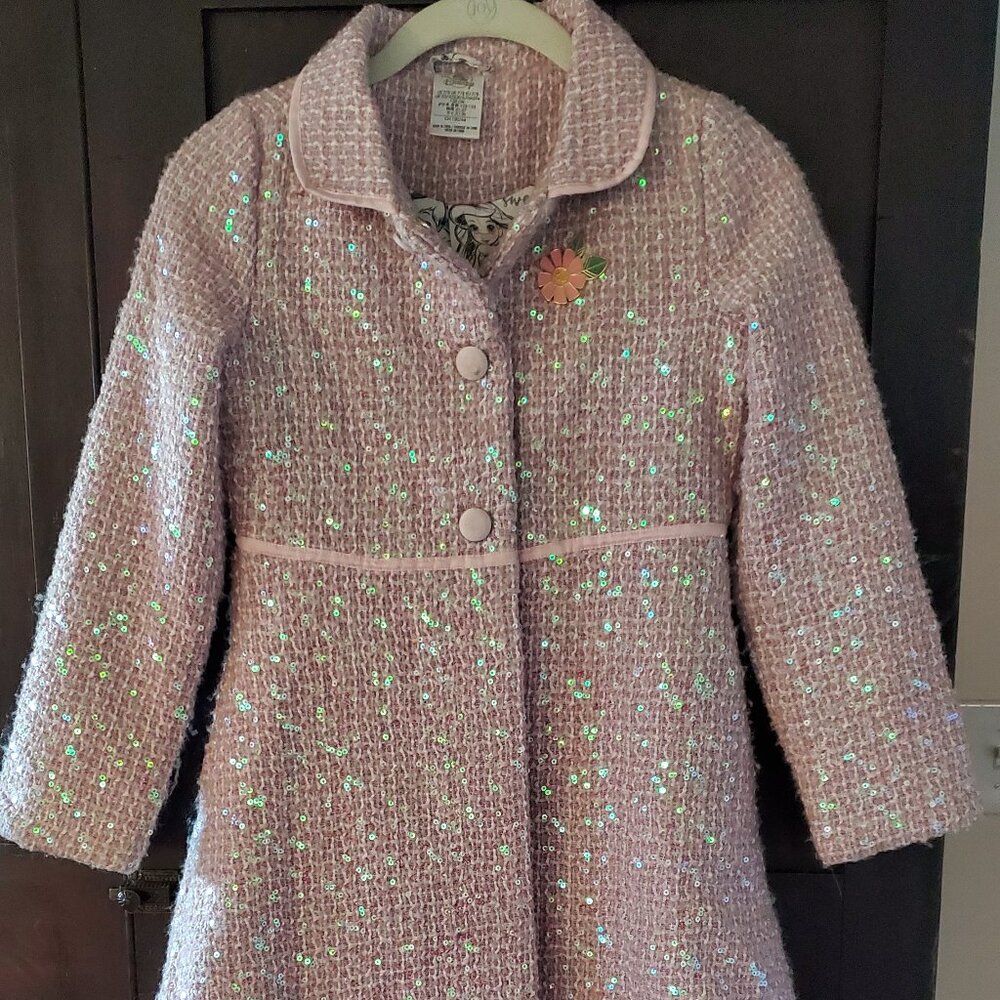 Girls Disney jacket coat 7 8
